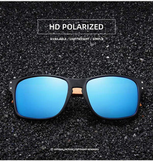 Planet Gates Design Beech wood Handmade Sunglasses Men Polarized Eyewear Outdoor Driving Sun Glasses Reinforced Hinge