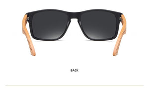 Planet Gates Design Beech wood Handmade Sunglasses Men Polarized Eyewear Outdoor Driving Sun Glasses Reinforced Hinge