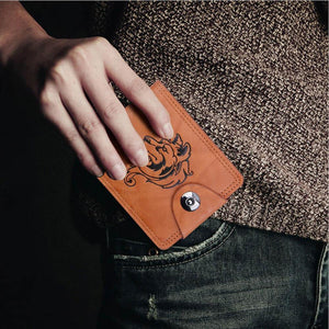 Planet Gates Design men bifold business leather wallet short men wallet leather rfid blocking fashion standard wallets