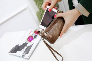 Planet Gates Design Women Wallet Long High Quality Female Clutch Zipper Wallets Big Capacity Purse cell Phone bag Pocket