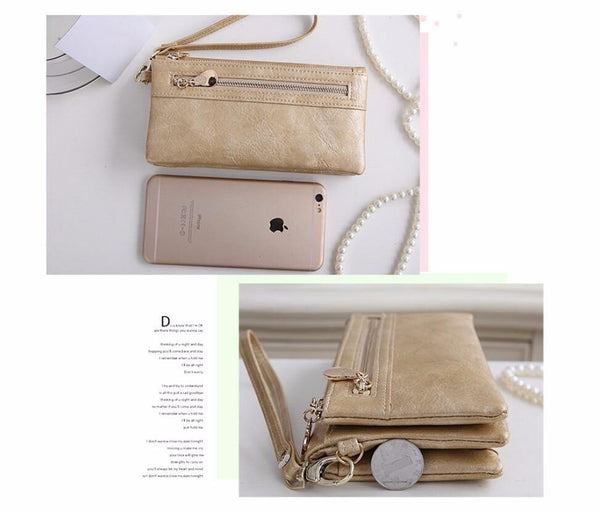 Planet Gates Design Women Wallet Long High Quality Female Clutch Zipper Wallets Big Capacity Purse cell Phone bag Pocket