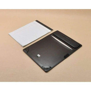 Planet Gates Designed A4 faux leather conference folder writing pad with notebook paper flasp clipboard file folder memo note pad 1266