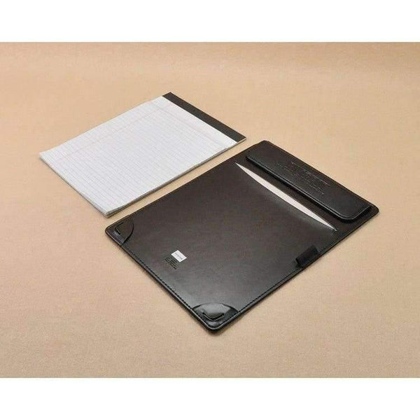 Planet Gates Designed A4 faux leather conference folder writing pad with notebook paper flasp clipboard file folder memo note pad 1266
