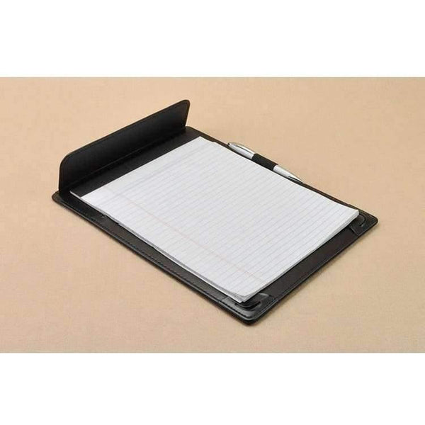 Planet Gates Designed A4 faux leather conference folder writing pad with notebook paper flasp clipboard file folder memo note pad 1266