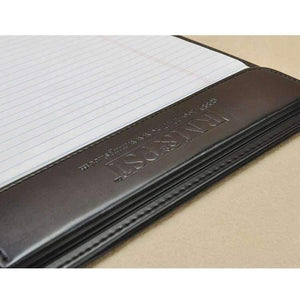 Planet Gates Designed A4 faux leather conference folder writing pad with notebook paper flasp clipboard file folder memo note pad 1266