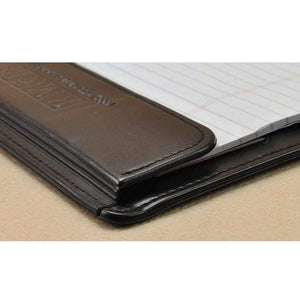 Planet Gates Designed A4 faux leather conference folder writing pad with notebook paper flasp clipboard file folder memo note pad 1266