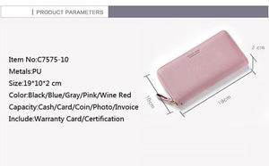 Planet Gates Designed Women Long Clutch Wallet Large Capacity Wallets Female Purse Lady Coin Purses Phone Card Holder Carteras