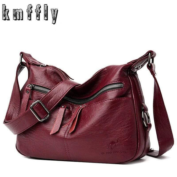 Designer 3 Zipped Pockets Women Bags Handbags High Quality Shoulder Bags Ladies Handbags