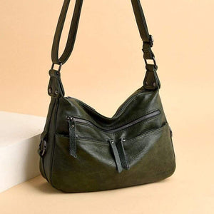 Designer 3 Zipped Pockets Women Bags Handbags High Quality Shoulder Bags Ladies Handbags