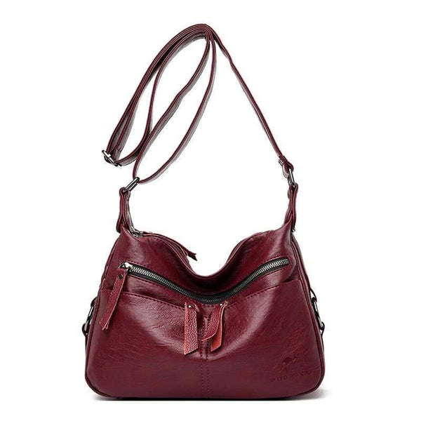 Designer 3 Zipped Pockets Women Bags Handbags High Quality Shoulder Bags Ladies Handbags