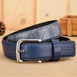 Designer Belt For Men Casual Patchwork Men Belts  For Jeans Leather Navy Belt Men 3 CM Cinturones Hombre