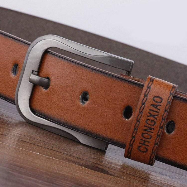 Designer Belt  Gifts For Men Car Cut Line Men's Pin Buckle Belt Retro Decorative Belt Harajuku Pants Punk Holographic