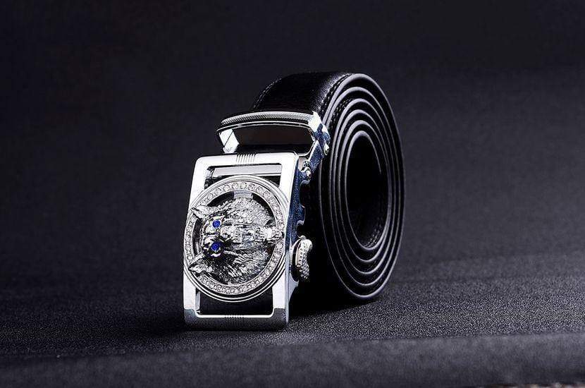 Planet Gates Designer belts men high quality belt gold Wolf Head buckle Girdle 130cm casual waist strap cowboys jeans