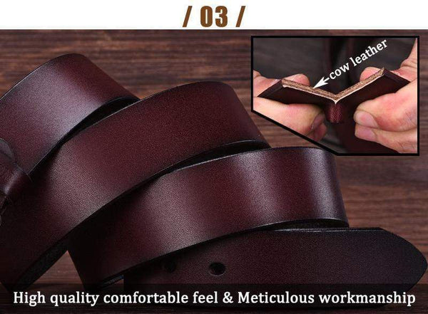Planet Gates Designer belts men high quality genuine leather belt man fashion strap male cowhide belts for men jeans cow leather