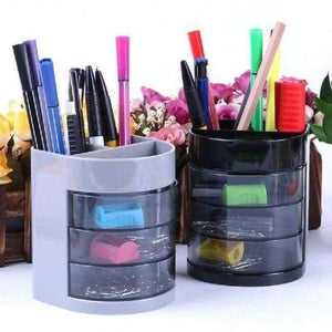 Planet Gates Desk Accessories Pencil Holder Colorful Multi-function Pen Stand for Office Supplies Desk Organizer Caneta
