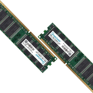 Planet Gates Desktop Computer USED RAMs DDR 333MHz 1GB PC-2700U DDR1 400MHz DIMM Non-ECC Computer 184Pin Desktop Memory Lifetime Warr