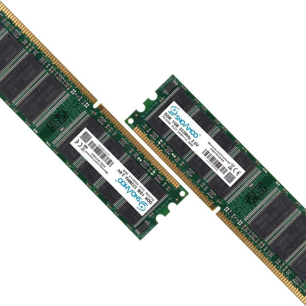 Planet Gates Desktop Computer USED RAMs DDR 333MHz 1GB PC-2700U DDR1 400MHz DIMM Non-ECC Computer 184Pin Desktop Memory Lifetime Warr