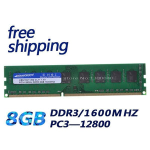 Planet Gates Desktop memory RAM DDR3 8GB 1600MHz PC3-12800 Non ECC 240 Pin DIMM memoria only for A-M-D motherboard