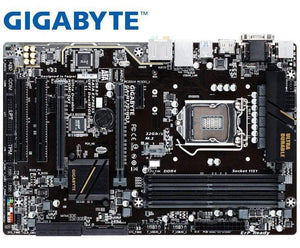 Planet Gates Desktop Motherboard for Gigabyte H170-HD3  for intel LGA 1151 DDR4 32GB USB2.0 USB3.0 DVI H170 used Desktop motherboard sales