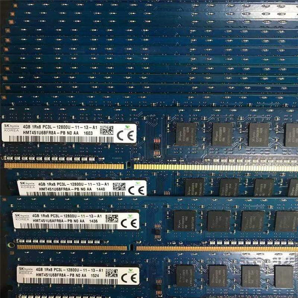 Planet Gates Desktop Sk Hynix ddr3 rams-memoria RAM de escritorio de 240 pines,4GB,1Rx8 PC3L-12800U-11 / 1RX8 PC3-12800U-11 DDR3 4GB, 1600MHz