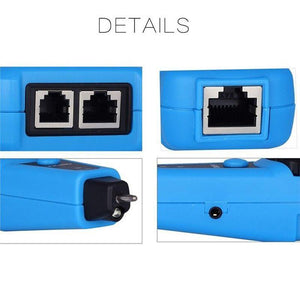 Detector Line Finder Multifunction Handheld Wire Tracker Tracer Telephone Ethernet LAN Network Cable Continuity Tester Detector