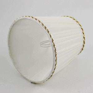 Planet Gates DIA 13.5cm/ 5.31 inch Relaxdays  Lamp, White Color Modern Gauze FabricLamp shade For lamp, japanese Wall lampshade, Clip On