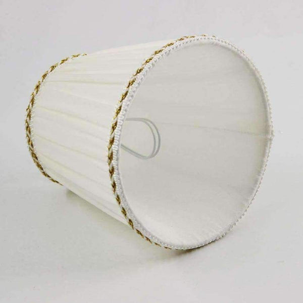 Planet Gates DIA 13.5cm/ 5.31 inch Relaxdays  Lamp, White Color Modern Gauze FabricLamp shade For lamp, japanese Wall lampshade, Clip On