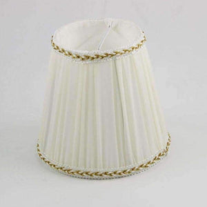 Planet Gates DIA 13.5cm/ 5.31 inch Relaxdays  Lamp, White Color Modern Gauze FabricLamp shade For lamp, japanese Wall lampshade, Clip On