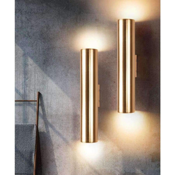 Planet Gates DIA60X300MM LED3W / Warm White (2700-3500K) Nordic LED Creative Hotel Bathroom Wall Lamp Loft  Living Room Bar Bedroom Wall Light Free Shipping