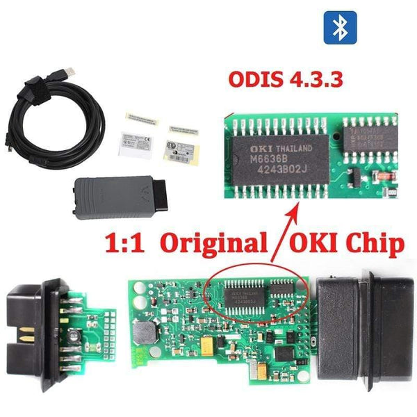 Planet Gates Diagnostic Tool VAS 5054A V19 ODIS 4.3.3 with OKI Function vas5054 vas5054a Bluetooth vas5054a Free Shipping