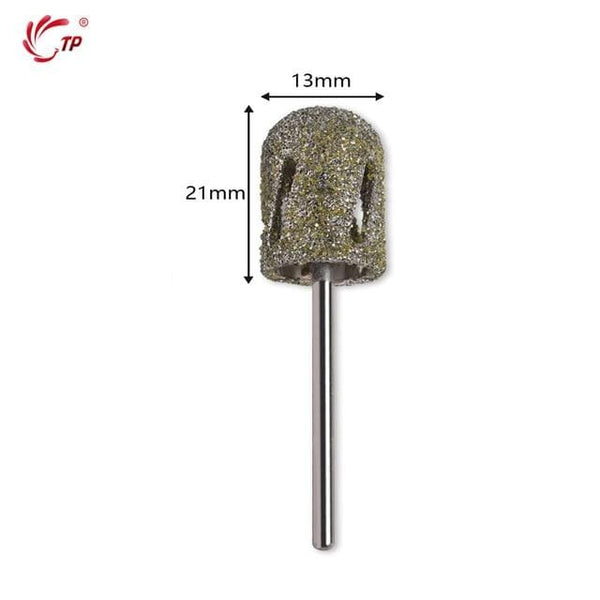 Planet Gates diameter 13mm Machine Nail Drill Bits Zebra Sanding Bands Foot Care Polishing Manicure Gel Polish Remover Replacement Tools Cutter
