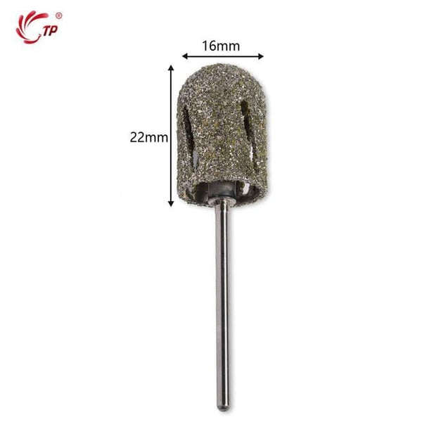 Planet Gates diameter 16mm Machine Nail Drill Bits Zebra Sanding Bands Foot Care Polishing Manicure Gel Polish Remover Replacement Tools Cutter