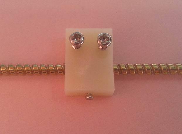 Diameter 3mm Total Length 120mm Miniature Screw With Nut Slider Small Screw Rod DIY Screw Thread