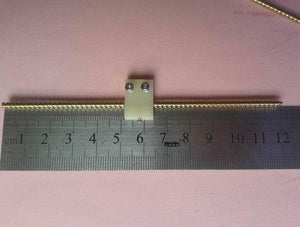 Diameter 3mm Total Length 120mm Miniature Screw With Nut Slider Small Screw Rod DIY Screw Thread