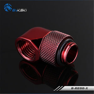 Planet Gates Diamond B-RD90-X/B-RD45-X 45/90 Degree Female-Male Rotate Fitting Rotatable Elbow For PC Water Cooling G1/4