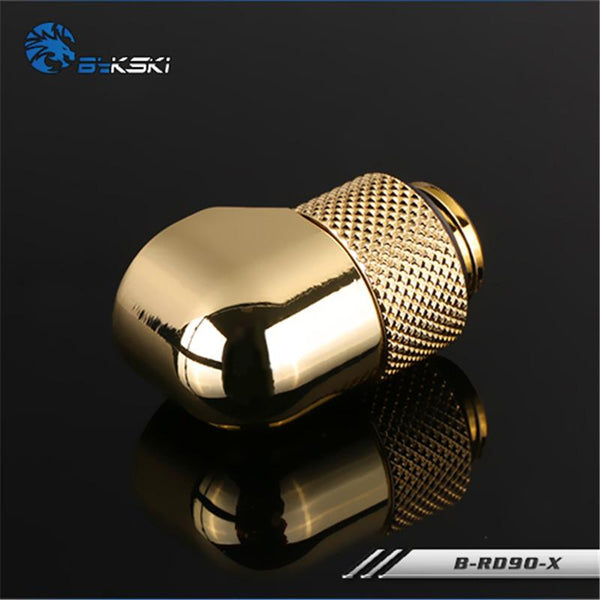 Planet Gates Diamond B-RD90-X/B-RD45-X 45/90 Degree Female-Male Rotate Fitting Rotatable Elbow For PC Water Cooling G1/4