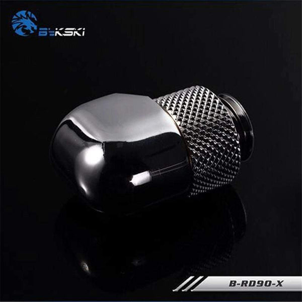 Planet Gates Diamond B-RD90-X/B-RD45-X 45/90 Degree Female-Male Rotate Fitting Rotatable Elbow For PC Water Cooling G1/4