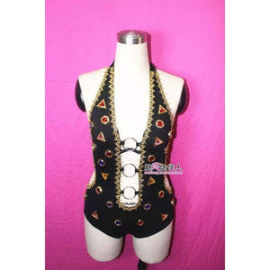 Planet Gates diamond bodysuit / S Fashion female singer ds costume dj hiphop jazz dance costumes women stage wear performance jumpsuits clothes set
