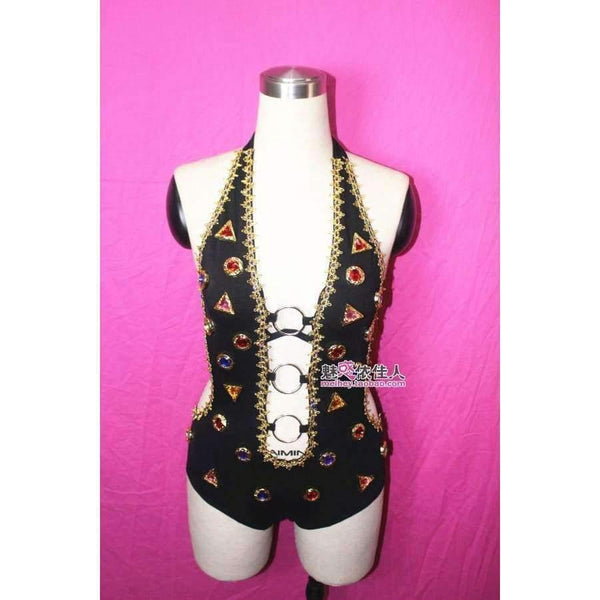 Planet Gates diamond bodysuit / S Fashion female singer ds costume dj hiphop jazz dance costumes women stage wear performance jumpsuits clothes set