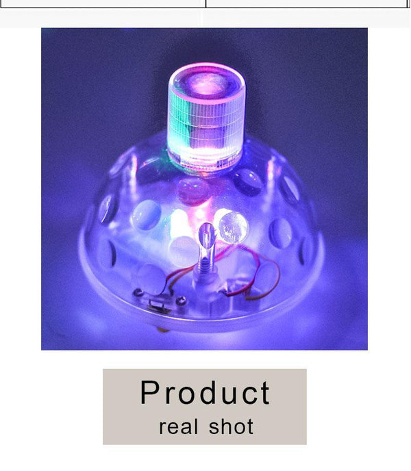 Diamond LED Underwater Light Lamp Flash Floating Lights For Party Swimming Pool Baby Bathroom Fountain Projection Light