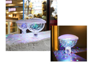 Diamond LED Underwater Light Lamp Flash Floating Lights For Party Swimming Pool Baby Bathroom Fountain Projection Light