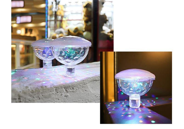 Diamond LED Underwater Light Lamp Flash Floating Lights For Party Swimming Pool Baby Bathroom Fountain Projection Light
