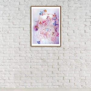 Planet Gates Diamond Painting 5D DIY Halloween Craft Supplies Diamond Embroidery Cross Stitch Painting by Crystal for Adults Elder Children