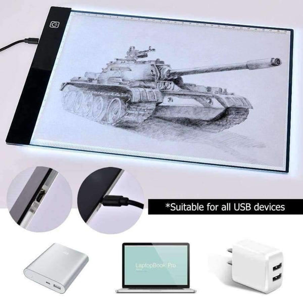 Planet Gates Diamond Painting A4 LED Light Pad Board Comic Drawing Copy A4 Tablet Pad Rhinestone Lightbox Craft Supply Sewing Accessory Craft