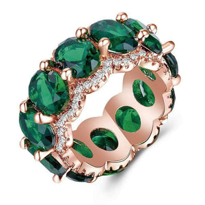 Planet Gates Diamond ring Luxury jewelry Topaz crystal Emerald Moissanite Sapphire ring costume jewelry emerald ring B1092