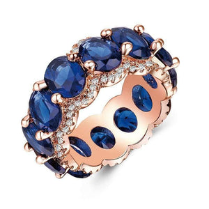 Planet Gates Diamond ring Luxury jewelry Topaz crystal Emerald Moissanite Sapphire ring costume jewelry emerald ring B1092