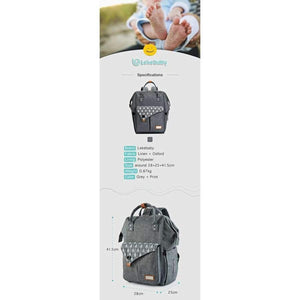 Planet Gates Diaper bag baby bag nappy bay maternity bag organizer shoulder bag travel tote Large capacity mummy handbags for moms