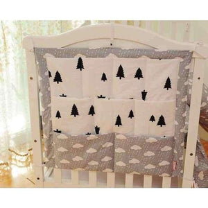 Planet Gates Diapers organizer baby bed hanging bag portable storage bedding set 63*48cm multy style waterproof accessories