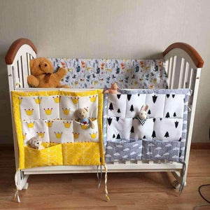 Planet Gates Diapers organizer baby bed hanging bag portable storage bedding set 63*48cm multy style waterproof accessories