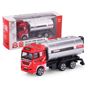 Planet Gates Die-cast Alloy Fire Truck Toys Set Simulation Fire Sandbox Game Rescue Car Tower Vehicles Kids Educational Best Birthday Gifts